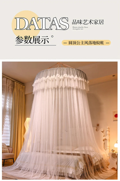 Child Princess bed mosquito net, Dome Bed net Palace Bed Tent Girl bed decoration, child bed and adult bed net