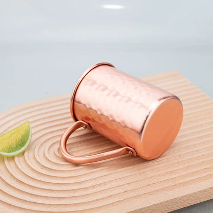 100% Copper Moscow Mule Mug 1/2/3/4PCS 400ml Durable Coppery Beer Mugs Coffee Mug Milk Cup Pure Copper Bar Cup