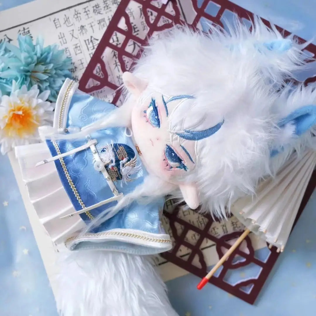 20cm Dress-up Doll's Clothes Cotton Doll Cute Clothes Cartoon Plush Doll Clothes Naked Doll Regular Body Only Clothes No Doll