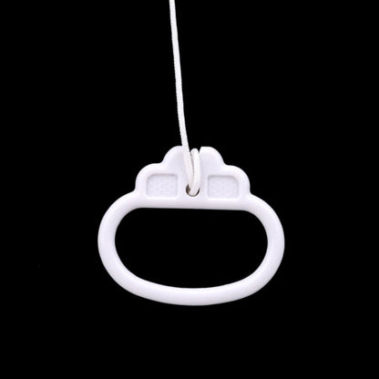 Pull String Cord Music Box White Baby Infant Kids Bed Bell Rattle Toy Gifts New Parts Accessories for Children Brahms Lullaby
