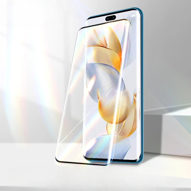 9H Tempered Glass For Huawei Honor 90 Pro 3D Curved Screen Protector On Honor90 90Pro Clear Anti Blue Light Glass