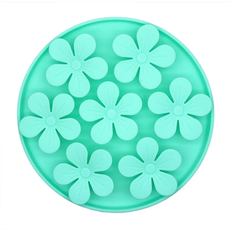 Pet Products Mat For Dogs Cats Slow Food Bowls With Suction Cup Feeding Food Silicone Lick Pad Dog Slow Feeders Treat Dispensing