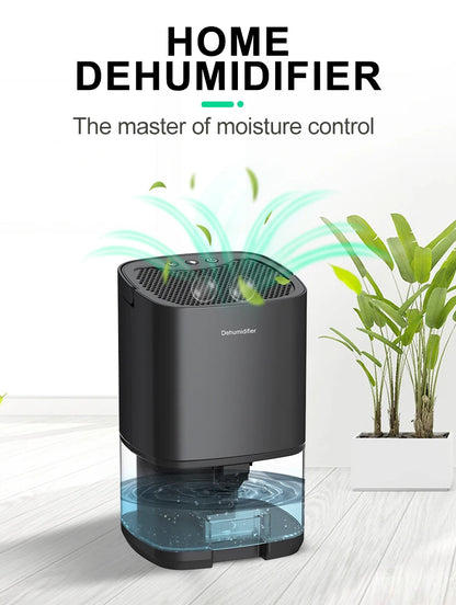 Smart Air Purifier Dehumidifier Home Mini Mute Dehumidification Dryer For Home Room Office Kitchen Deodorizer Dryer EU/US Plug