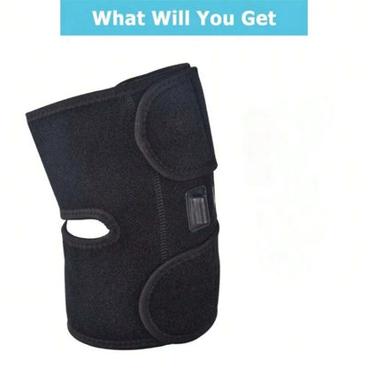 Heated And Vibrating Knee Massage Pad, heated knee massager - knee relaxation and warmth