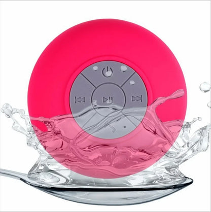 Wireless Bluetooth Waterproof Speaker With Suction Cup Sound For Car, Shower Sound