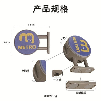 Room Decoration Fridge Magnets Coffee Shop Luminous Light Boxes Creative Convenience Store Light Signs Home Decorative Ornaments