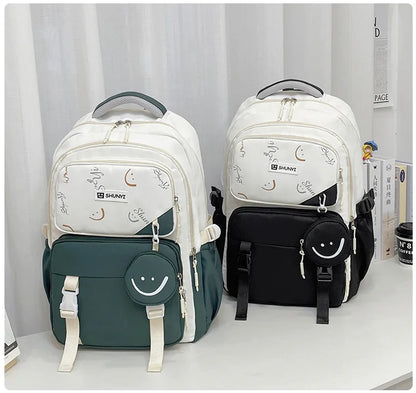Middle School Student School Backpack School Bags Girls Kids Schoolbag Primary School Backpack Travel Student Book Bag mochilas