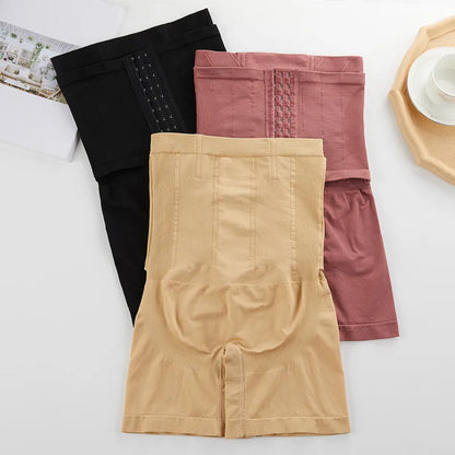 Shapewear for Women Tummy Control Body Shaper Fajas Shorts with Hook Butt Lifter Panties High Waisted Underwear Slimming Panties