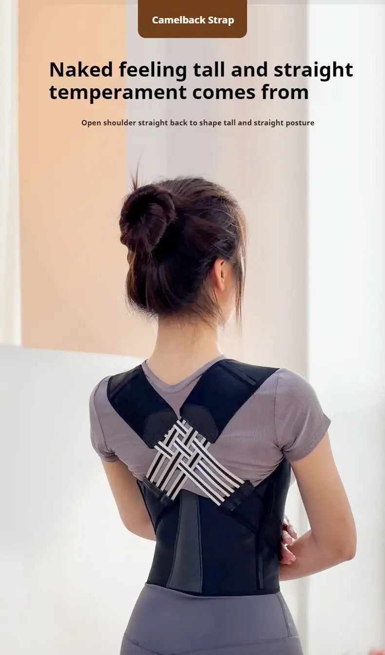 Adult teen back jia back correction support braces correction strap sitting posture braces strap with large brand