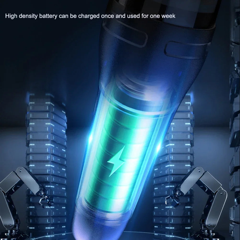 Handheld Vacuum Cleaner Cordless USB Charging Portable for Car Home Office Pet Hair Strong Suction Lightweight Mini Cleaner