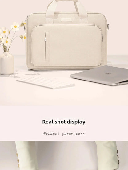 Laptop Bag case 13.3 14 15.6 17.3 inch Waterproof Notebook Bag for Macbook Air Pro 13 15 Computer Shoulder Handbag Briefcase Bag