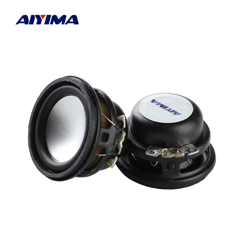 AIYIMA 2Pcs 27MM Mini Audio Speaker 4Ohm 3W Home Theater Bass Multimedia Portable Speakers Audio Woofer Loudspeaker