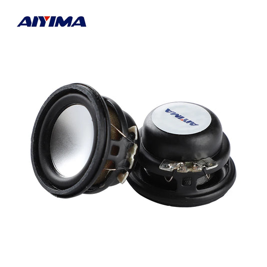 AIYIMA 2Pcs 27MM Mini Audio Speaker 4Ohm 3W Home Theater Bass Multimedia Portable Speakers Audio Woofer Loudspeaker