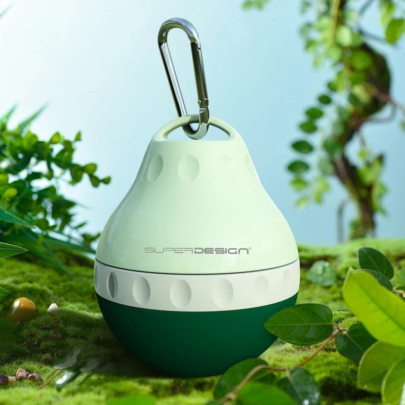 200ml Dog Travel Water Bottle Detachable Bowl Leak Proof Portable Food Feeder Small Dog Cat Supplies for Walking Hiking Travel