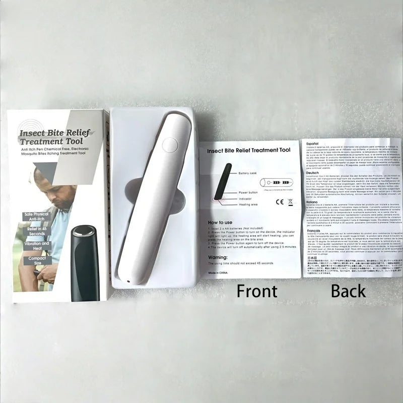 Electronic Mosquito Bite Pen Relief Burning Pain & Swelling Relieve Stings Pen Mosquito Against Portable Tool for Summer Hot New