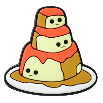 Cute Food Shoe Charms Decoration for Crocs Pin Accessories Charms Bracelet Wristband DIY Shoe Party Gifts