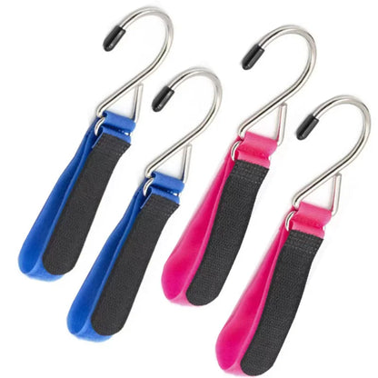 2Pcs/lot new baby stroller hook self-adhesive strap Velcro stroller hook