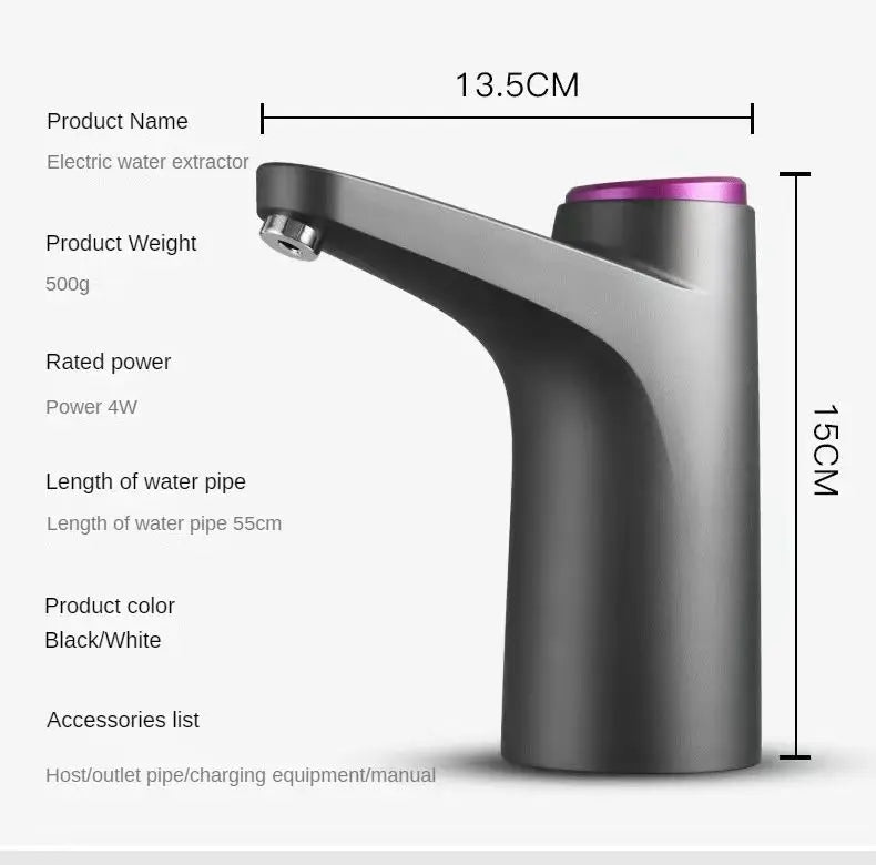 Household Electric Water Pump Barreled Water Automatic Water Absorbent Mineral Water VAT Water Pressure Water Device