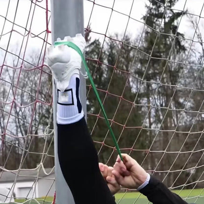 2pcs Non-Slip Silicone Soccer Sock Sleeves - Fit, Durable Grip for Athletes, Perfect for Football & Sports, Black - For Football