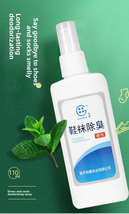Shoe Deodorizer Spray - Eliminates Odor in Shoes, Socks & Lockers, Long-Lasting Freshness for Smelly Feet Care