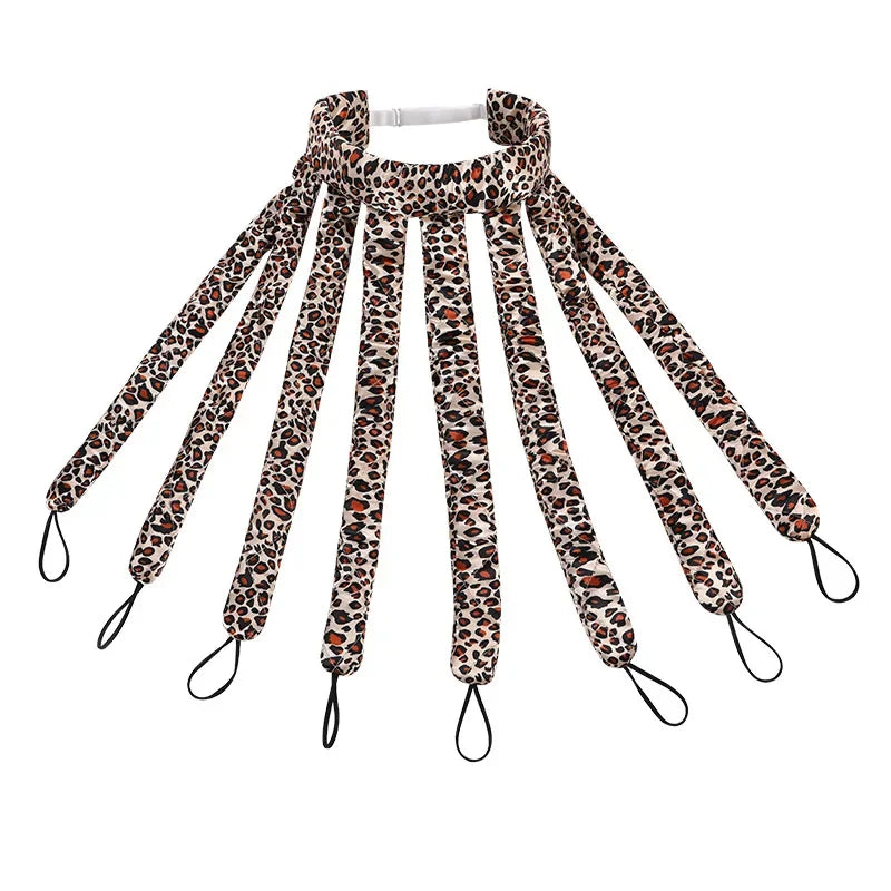 Heatless Hair Curler No Heat Hair Rollers Lazy Curling Rod Headband Silk Ribbon Curls Soft Curlers Foam Roller Curly Girl Method