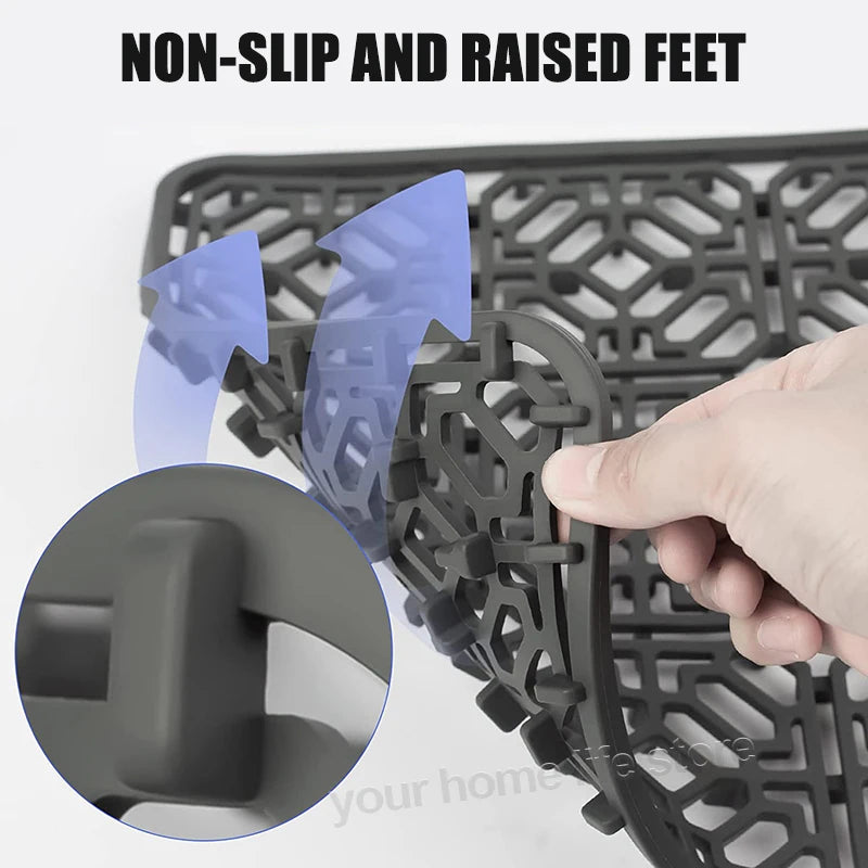Sink Protectors for Kitchen Sink,Silicone Sink Mats for Bottom of Kitchen Sink Grid Accessory,Non-Slip Sink dish drying Mat