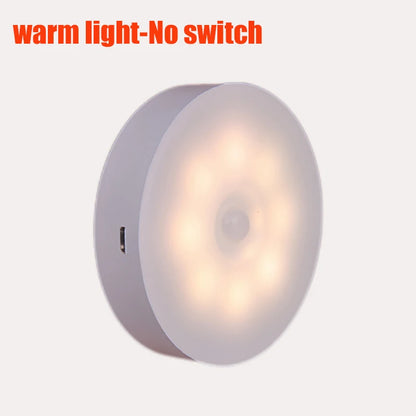 LED night light, motion sensing light, USB charging wireless bedside light, wardrobe light, kitchen corridor wardrobe light, l