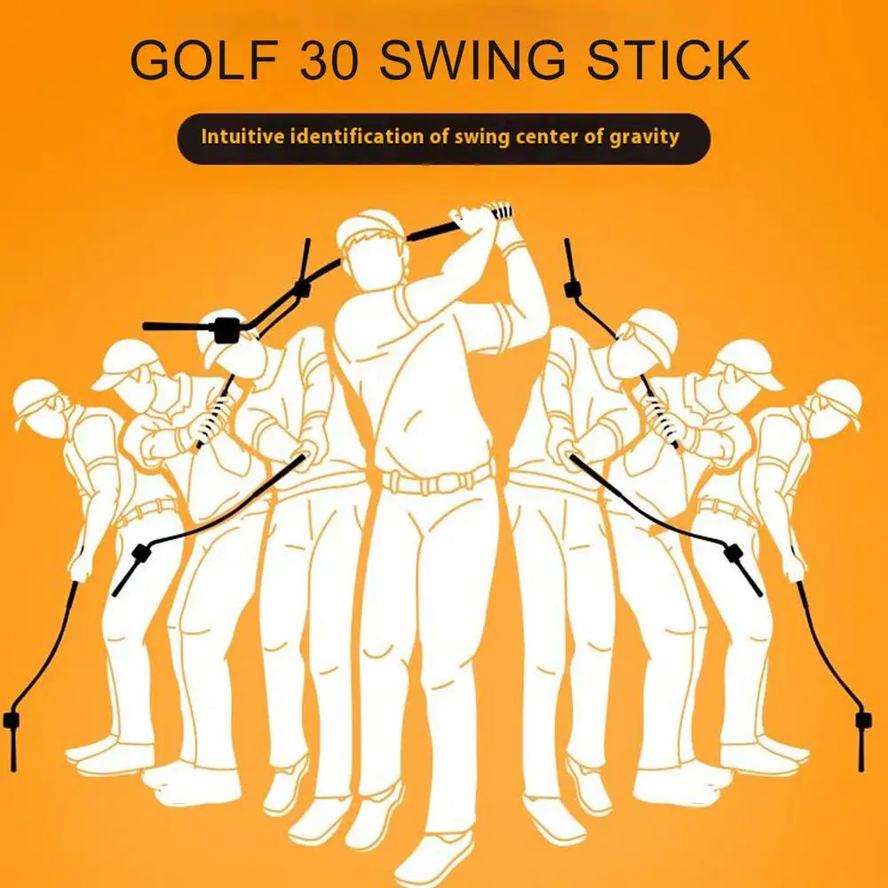 Golf Swing Trainer Portable Professional Golf Swing Aid Sports Supplies Training Equipment For Indoor Outdoor Course Home