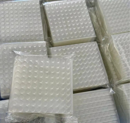 1000pcs Double Sided Gel Glue Pads DIY Removable Sticky Patch No Trace Wall Hanging Crafts Clear Round Square Self Adhesive Dots