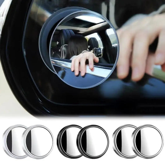 Car Rearview Mirror Small Circular Mirror High-definition Auxiliary Wide-angle Mirror Convex Surface