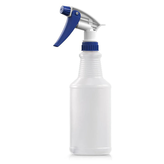Plastic Spray Bottles, Leak Proof, Empty 16 oz.Cleaning Solutions, Adjustable Head Sprayer Fine to Stream