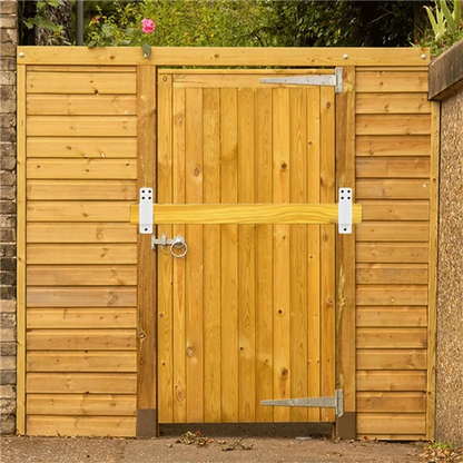 2X4 Door Barricade Brackets Heavy Duty Upgraded Door Bar Holder Brackets For Home Security Suit For 2X4 Lumber Black Parts