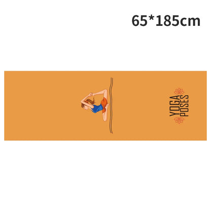 Yoga Shop Towels Portable Yoga Towel Antiskid Environmental Portable Digital Printing Yoga Yoga Towel Wipes Pool Cooling Towel