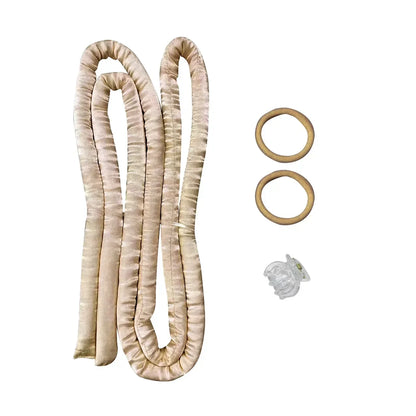 Heatless Curling Rod Headband Soft Hair Curlers No Heat Hair Rollers Lazy Silk Curls Sleeping Headband Ties Hair Styling Tools