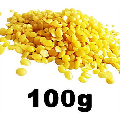 100g/300G Beeswax, Beeswax for Cosmetics, Beeswax Tablets Without Additives, for Cosmetics, DIY and Candle Making and Care