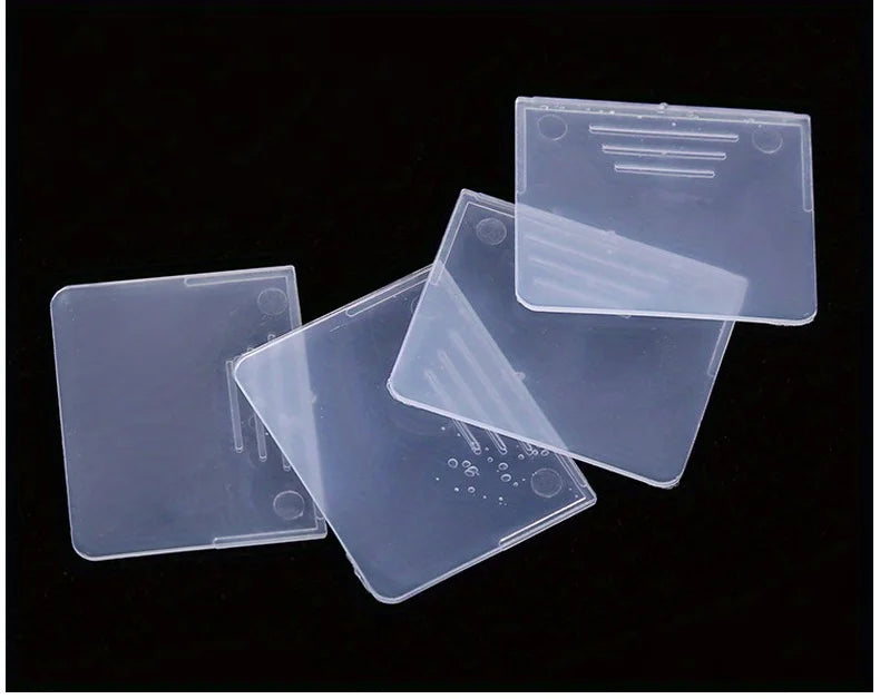 Large 1pc Clear Lightweight PP Storage Boxes with Lids -  School Supplies Organizer - Pens, Pencils