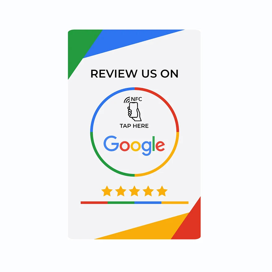 Google Reviews NFC Card NTAG215 Big Memory Capacity Google Review Google Contactless Review Card