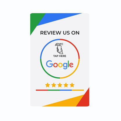 Google Reviews NFC Card NTAG215 Big Memory Capacity Google Review Google Contactless Review Card