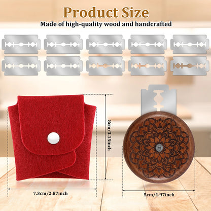 Wooden Bread Knife Bread Bakery Lame Tools French Bread Scorer Baking Source Dough Bread Knife Cutter Tools DIY Sourdough Bread