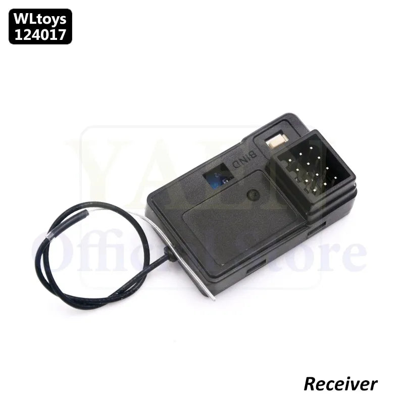 WLtoys 124017 1/12 RC Original Metal Spare Parts Swing Arm C Seat Bottom Motor Differential Gearbox Shock Absorbers Tire