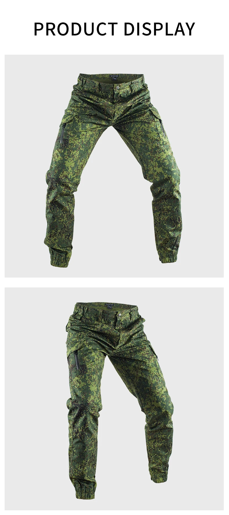 Mege Tactical Cargo Pants Joggers Outdoor Ripstop Working Hiking Hunting Trousers Men's Streetwear