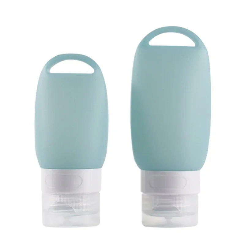 40/60/90ML Silicone Travel Bottles Leak Proof Refillable Travel Accessories Toiletries Containers Travel Cosmetic Tube #