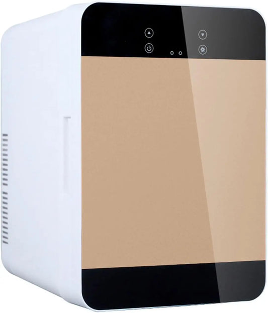 25 L Mini Fridge, Car Refrigerator Portable Cooler & Warmer 110V/220V AC/12V DC Compact Small Refrigerator for Bedroom, Office