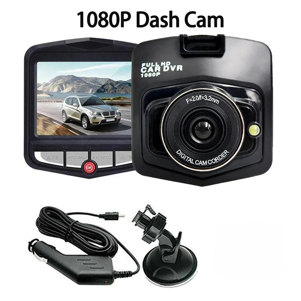 1080P Car DVR Dash Cam for Cars Camera HD Video Recorder for Vehicle Dvrs Night Vision Monitor Parking Vehicle Camera