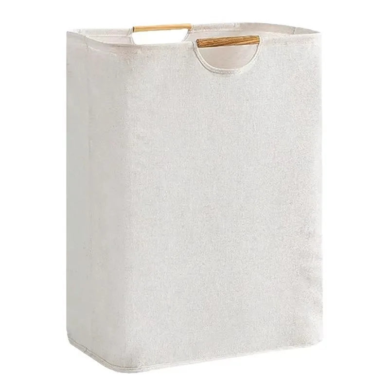 Extra-Large Laundry Hamper with Handles Freestanding Tall Dirty Clothes Basket for Bedroom Bathroom Dorm Laundry Baskets