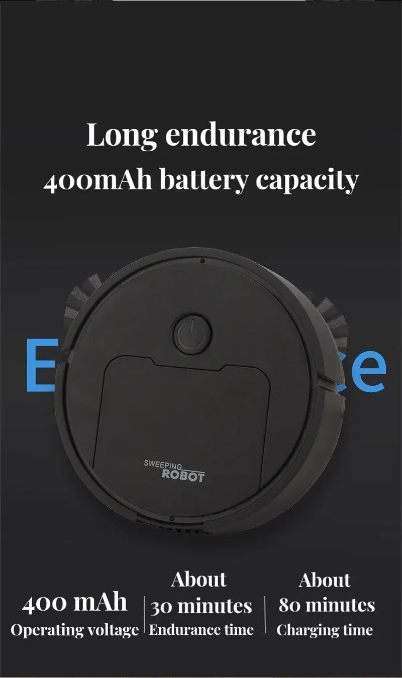 Intelligent Sweeping Robot Household Mini Vacuum Cleaner Dust Sweeping Mopping Three In One