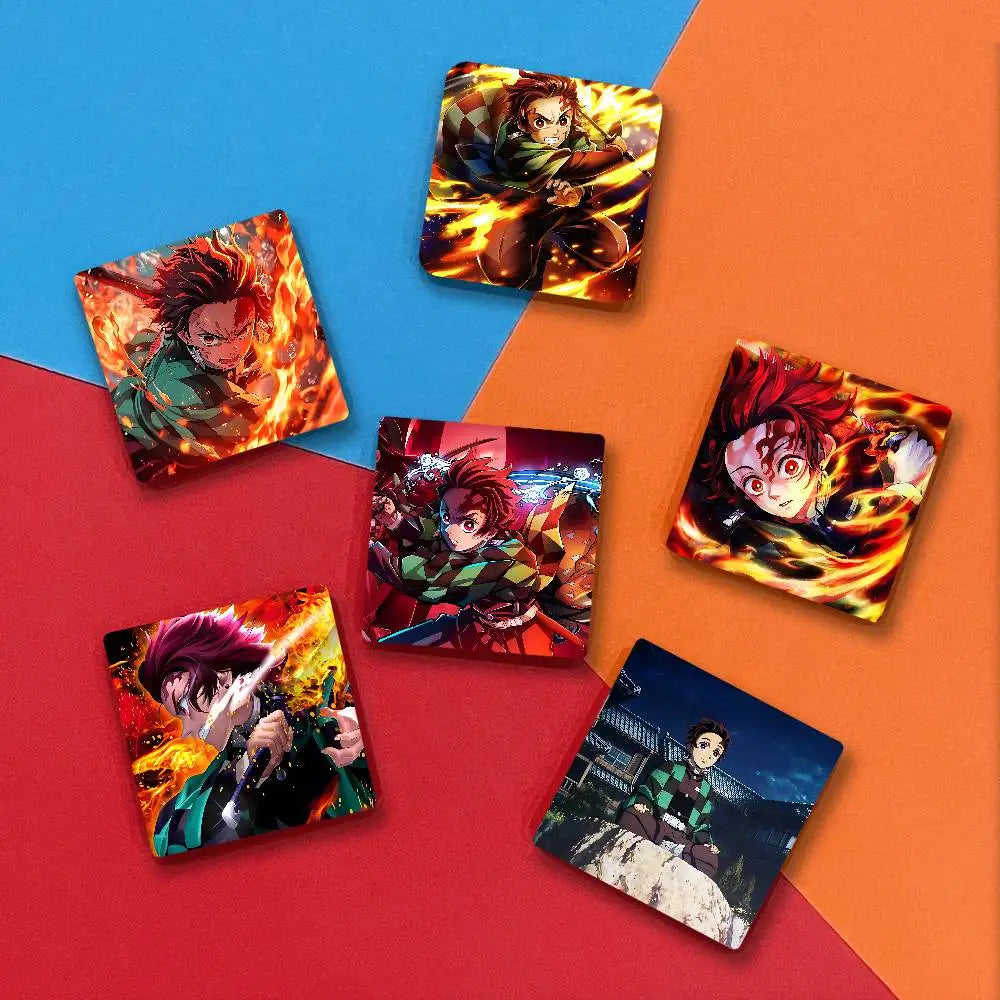 Demon Slayer K-Kimetsu No Y-Yaiba Fridge Magnets Fridge Magnets Memo Pads (For Refrigerator/Whiteboard/Home Multi-Purpose Use)