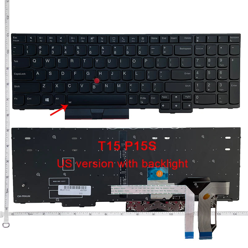 US Laptop Keyboard For LENOVO Thinkpad L14 L15/T14 P14S Gen1/2/T15 P15S/E15 Gen 2 R15 / T14S Gen1/E14 R14 S3 GEN2 T15/T15 Gen1/2
