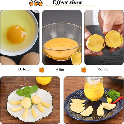 Kitchen Accessories Egg Yolk Shaker Gadget Manual Puller Mixing Golden Whisk Eggs Spin Mixer Stiring Maker Cooking Baking Tools