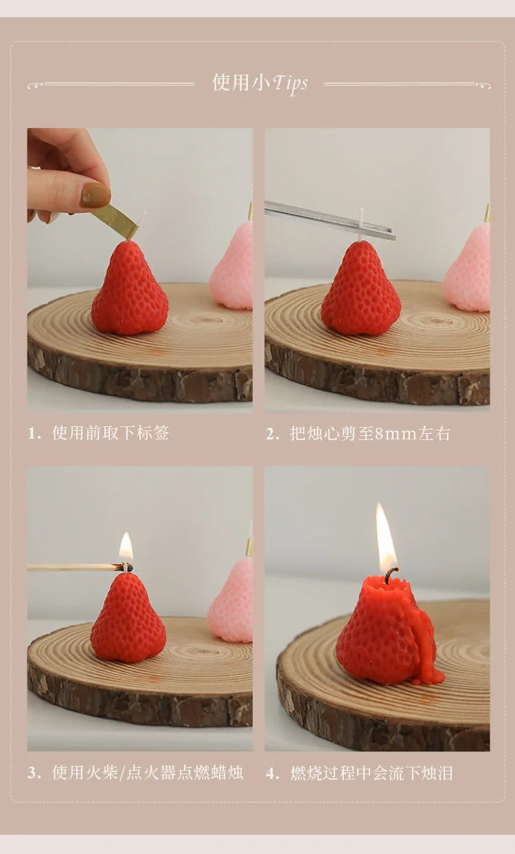 Tulip Scented Candles Gifts Handmade Birthday Gifts Decorative Ornaments Flower Shaped Candles